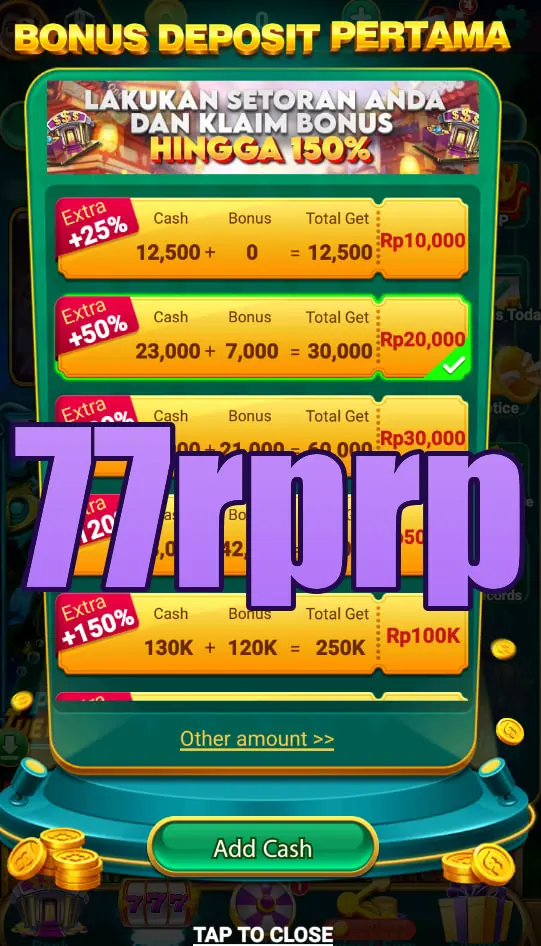 77rprp Masuk